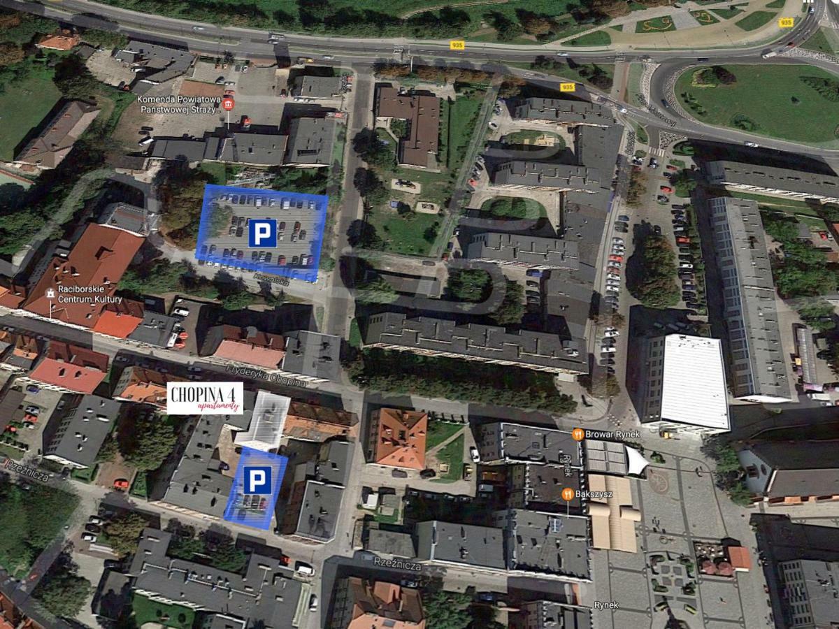 Apartamenty Chopina 4 Racibórz Exteriér fotografie